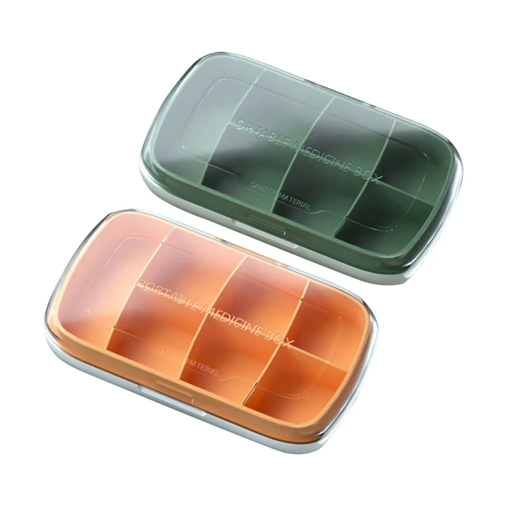 

Box Organizerstorage Weekly Case Container Day Holder Travel Portable Accessory Stoarge Sealed Mini Medication Daily Vitamin