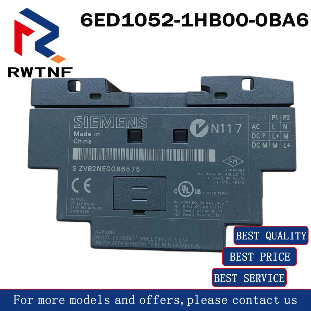 Фото Новый оригинальный модуль SIEMENS LOGO 24RC 6ED1052-1HB00-0BA6, 100% оригинальный, со склада. №2