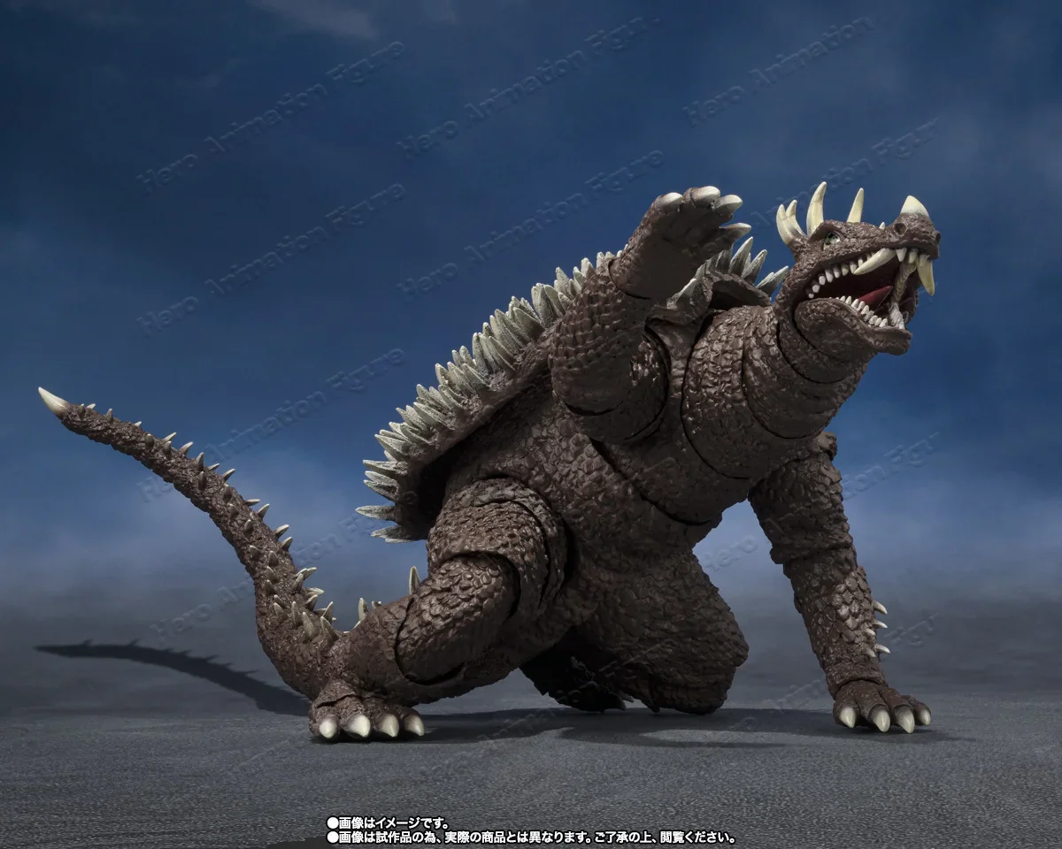Фото Оригинальная подвижная фигурка-монстр Bandai S.H.MonsterArts SHM Ангуирус 1972 из серии «Годзилла против Гиган: Земная атака» №4