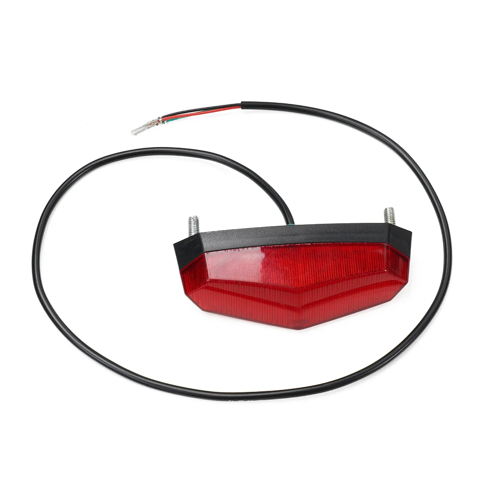 

24-60V Electric Scooter Rear Tail Light Lamp LED Tail Stoplight E-Bike Vehicles Brake Scooters Safety Light For Scooter Vehicles