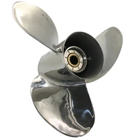 propeller 14x17 honda outboard 75hp 130hp 3 blades stainless steel prop ss 15 tooth oem no 99105 00700 17p 14x17