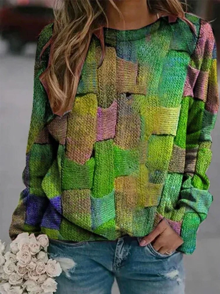 Женская винтажная блузка