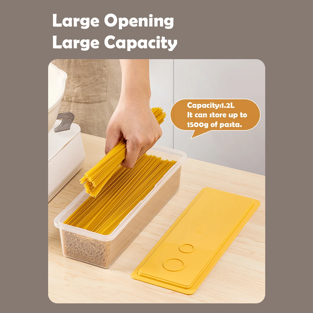 Экологичный контейнер для хранения продуктов большой емкости WMMO герметичный