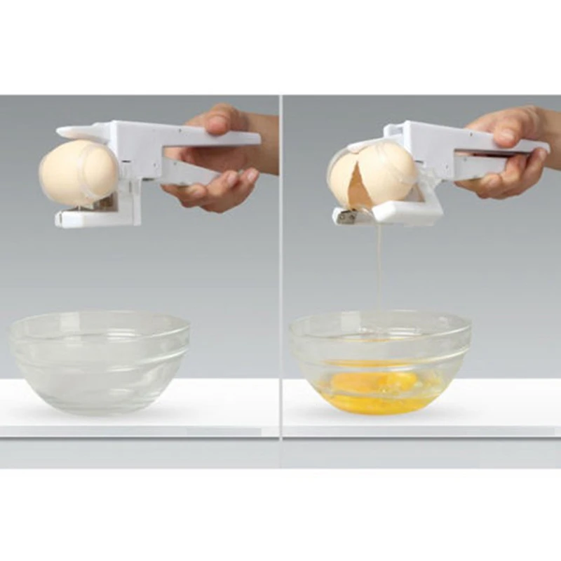 Распродажа! Разделитель яйца ручной открыватель кухонного инструмента для быстрого разделения белка и желтка.