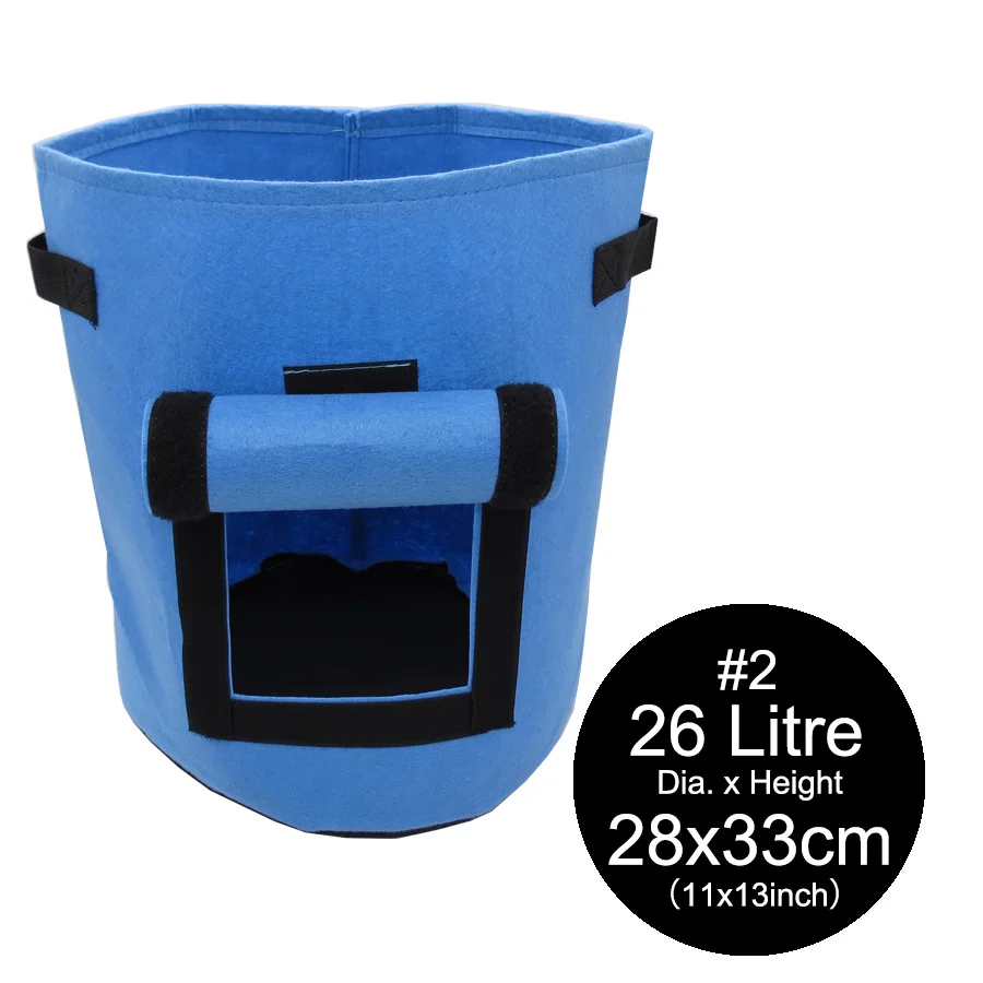 2 шт. мешочки для растений и картофеля с ручками |