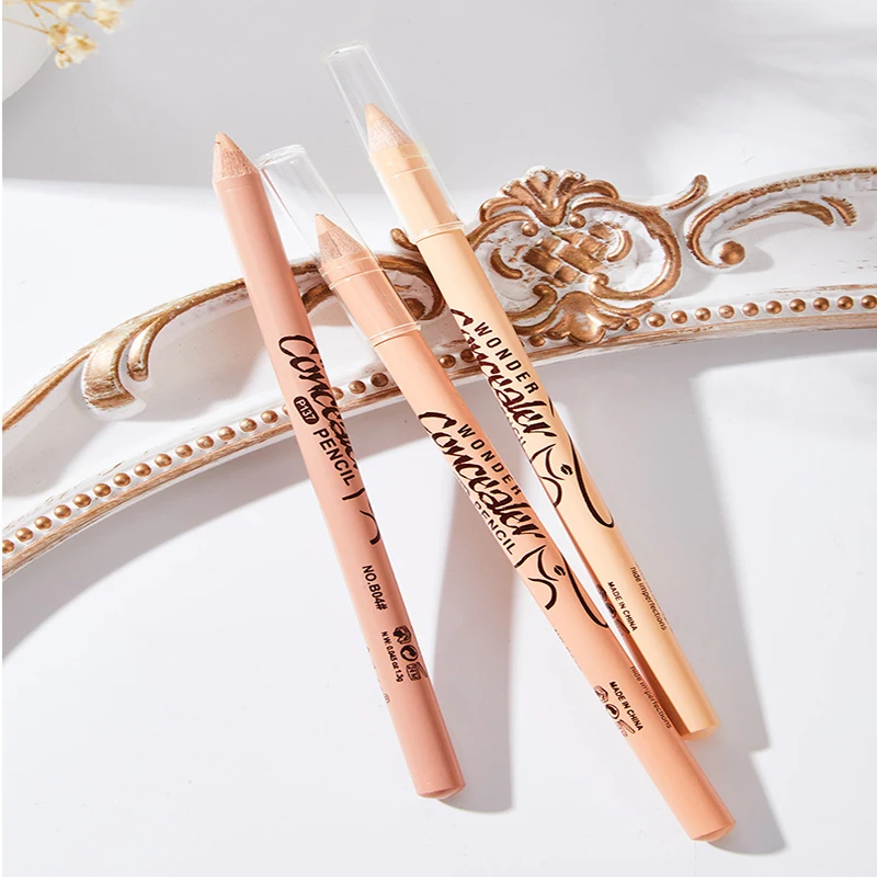 

1pcs Wooden Concealer Pencil Concealing Face Eye Dark Circle Acne Marks Spots Facial Beauty Decorative Cosmetic Makeup Concealer