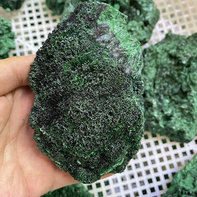 50/100 г натуральный зеленый Малахит, грубый Кристалл, классический куб, коллекционный минерал, образец для домашнего декора