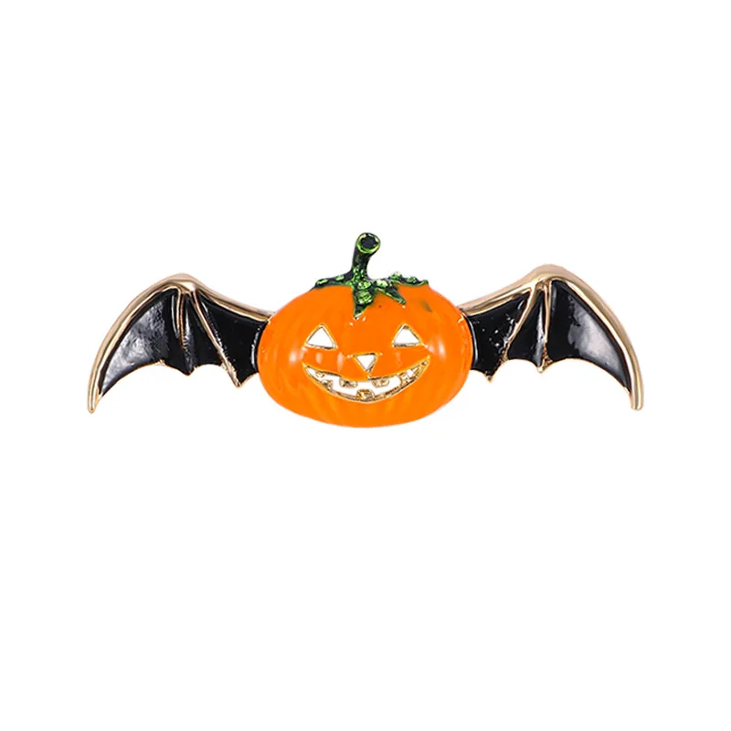 Хэллоуин Ужас Брошь С Овощами В Стиле Панк Искусственная Тыква Голова Булавка