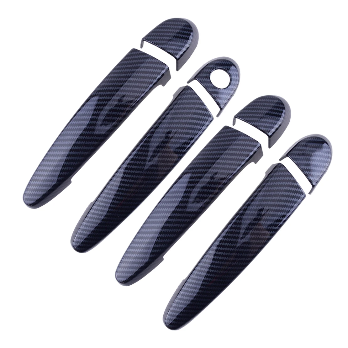 

Carbon Fiber Style Car Exterior Front Rear Left Right Door Handle Cover Trim Set Fit For BMW X5 E70 X6 E71 2008-2012 2013 LHD