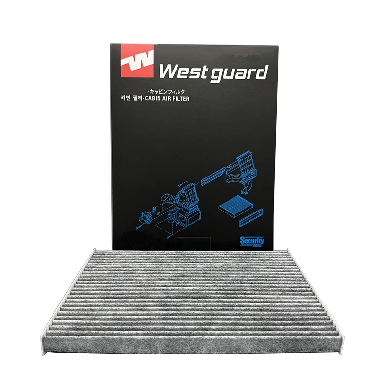 Фильтр салона MK13194 272771GK0A 27277EN000 для NISSAN Qashaqai(J10 NJ10 JJ10E) X-Trail II(T31) 4x4 Rogue Sentra Sunny WESTGUARD