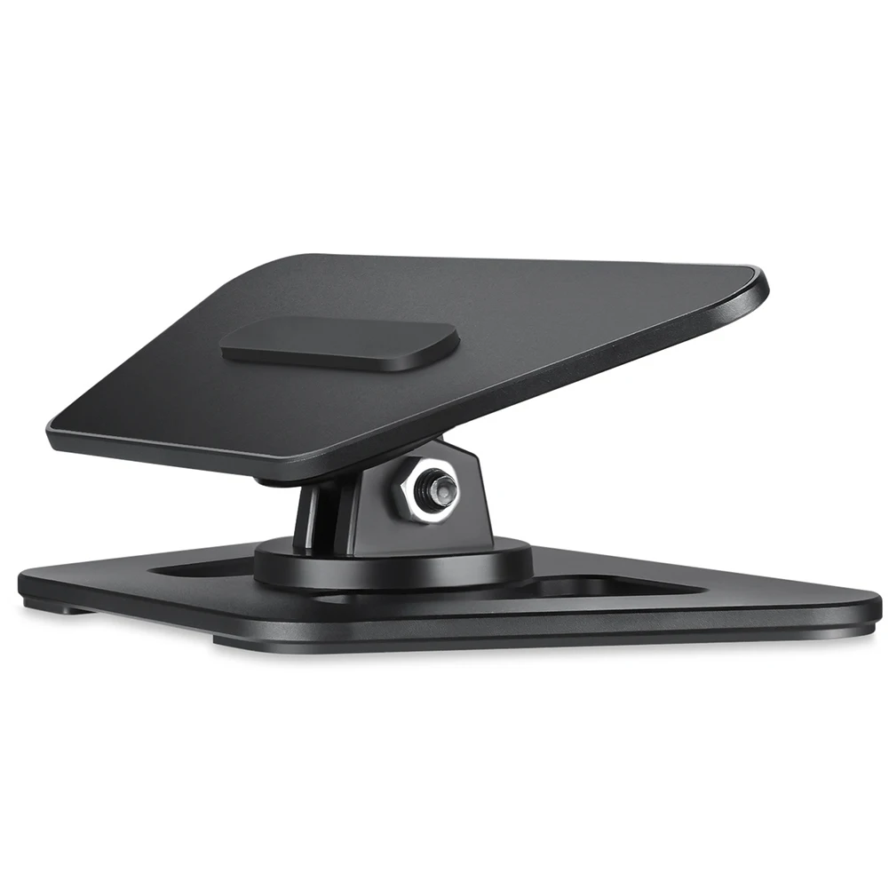 

Support 360 Degree Rotation Speaker Stand Anti Slip Adjustable Tilt Function Aluminum Alloy Audio Mount Home Show 5