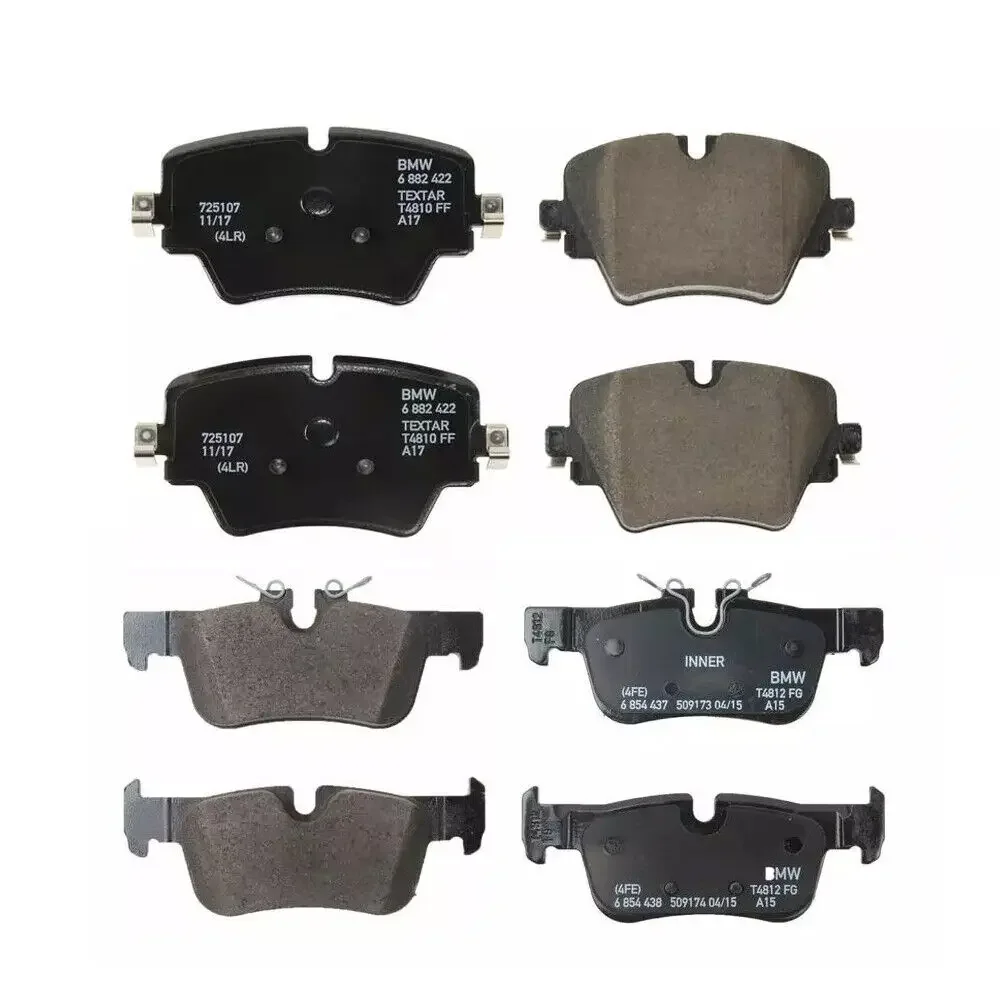 2 комплекта передних и задних тормозных колодок для BMW F48 X1 F49 X2 xDrive sDrive 28i Mini Cooper-
