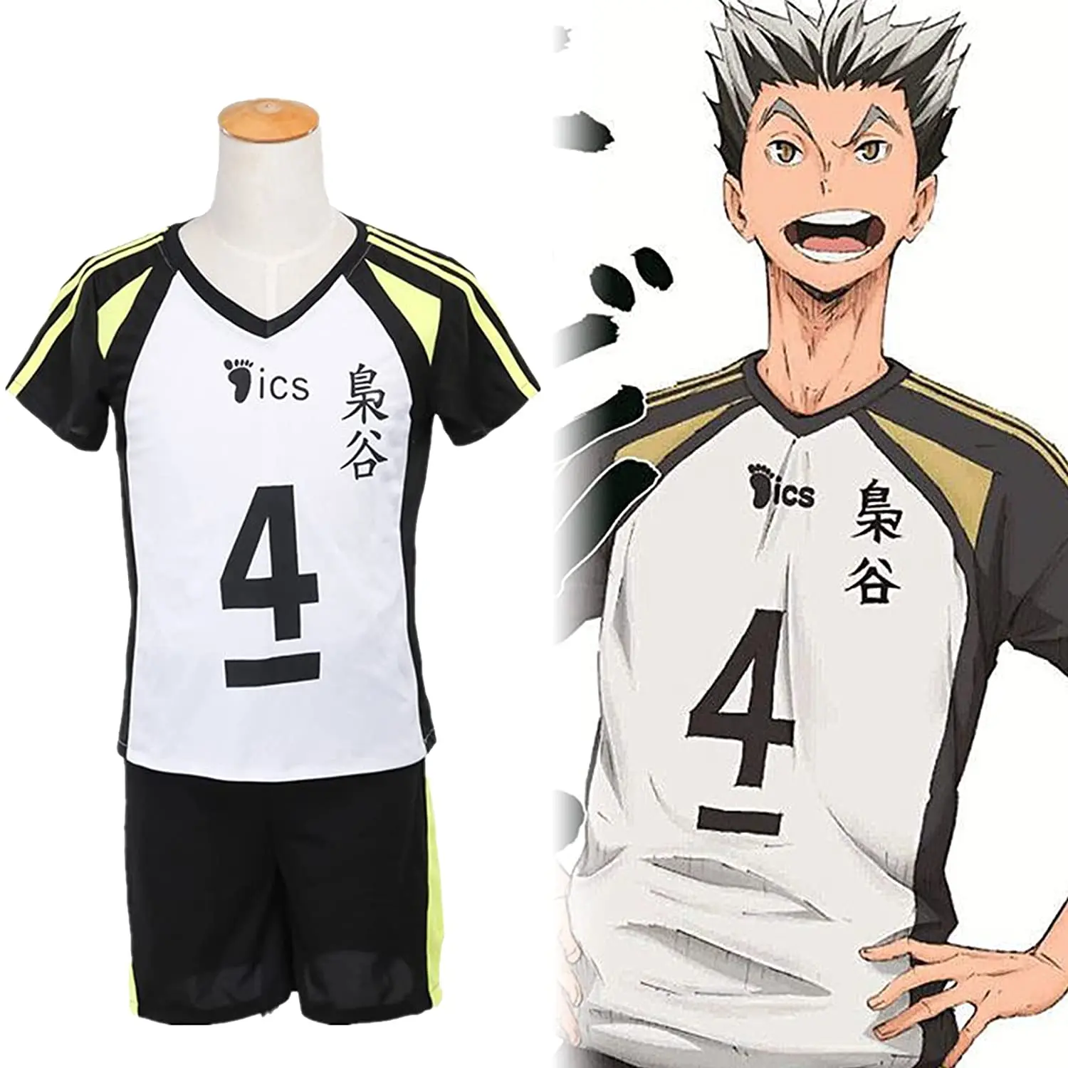 

Anime Haikyuu 3D T Shirt Women Men Bokuto Koutarou Akaashi Keiji Cosplay Costume Short Sleeve Funny Tshirt Uniform Jersey