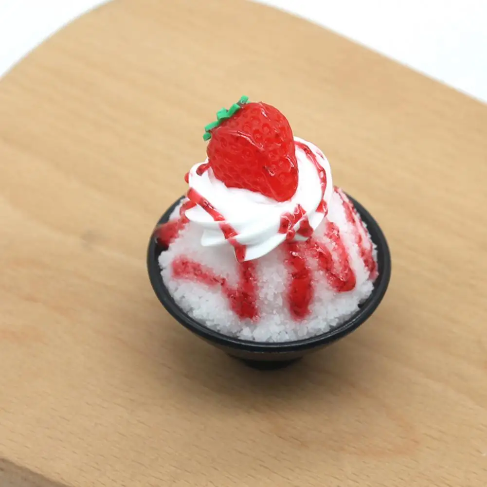 

Funny Simulation Ice Cream Doll Toy Simulation Ice Cream PVC Role-playing