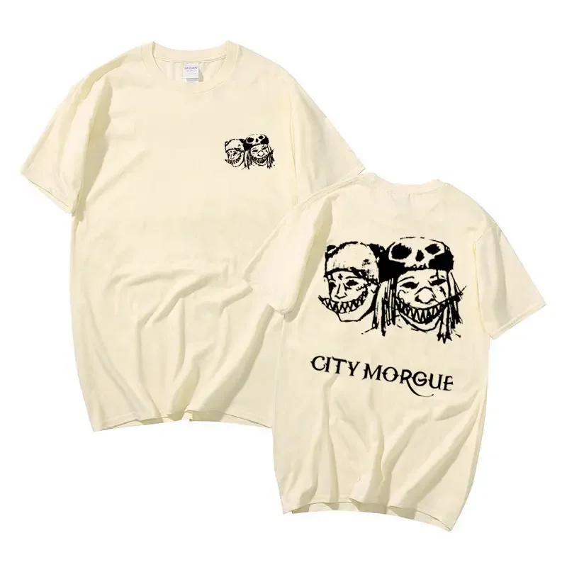 Повседневные забавные мужские футболки Rapper с мультипликационным принтом