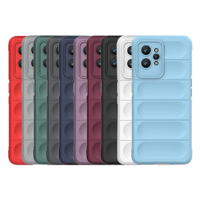 

Чехол для Realme GT 2 Pro чехол, чехол для OPPO Realme GT 2 Pro, противоударные Чехлы, задний бампер, бронированный Мягкий чехол из ТПУ для Fundas Realme GT 2 GT2 Pro