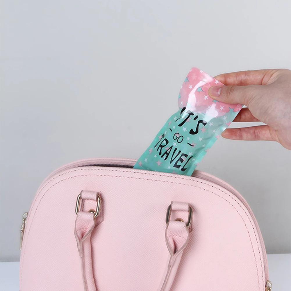 Portable Liquid Dispensing Bag Shampoo Storage Bags Candy Color Lotion Packing Bottles Squeeze Travel Makeup Container