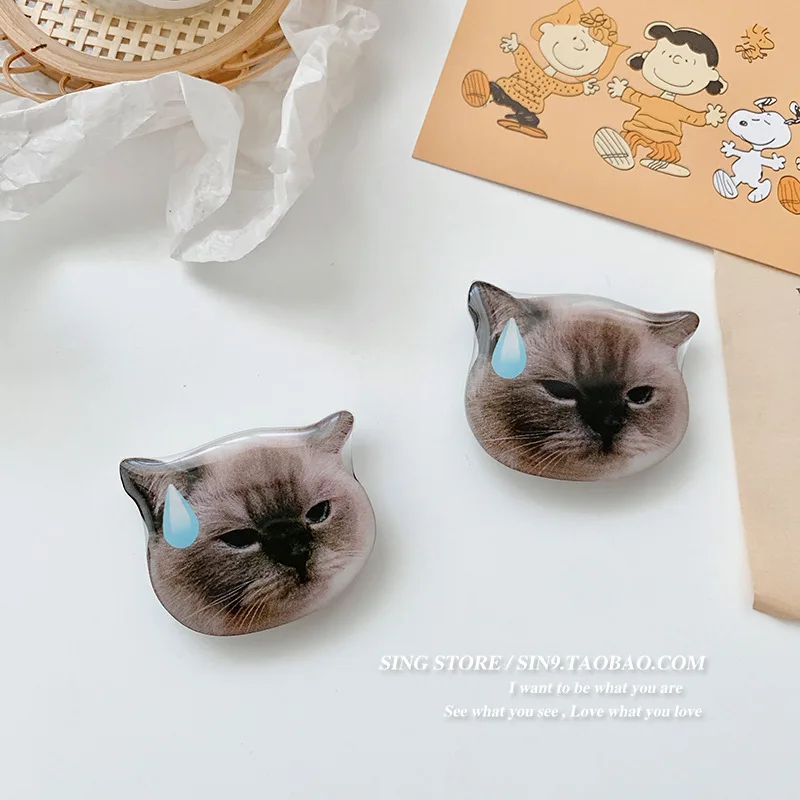 INS корейский потный кошка Милая GripTok телефонный держатель подставка для iphone Samsung