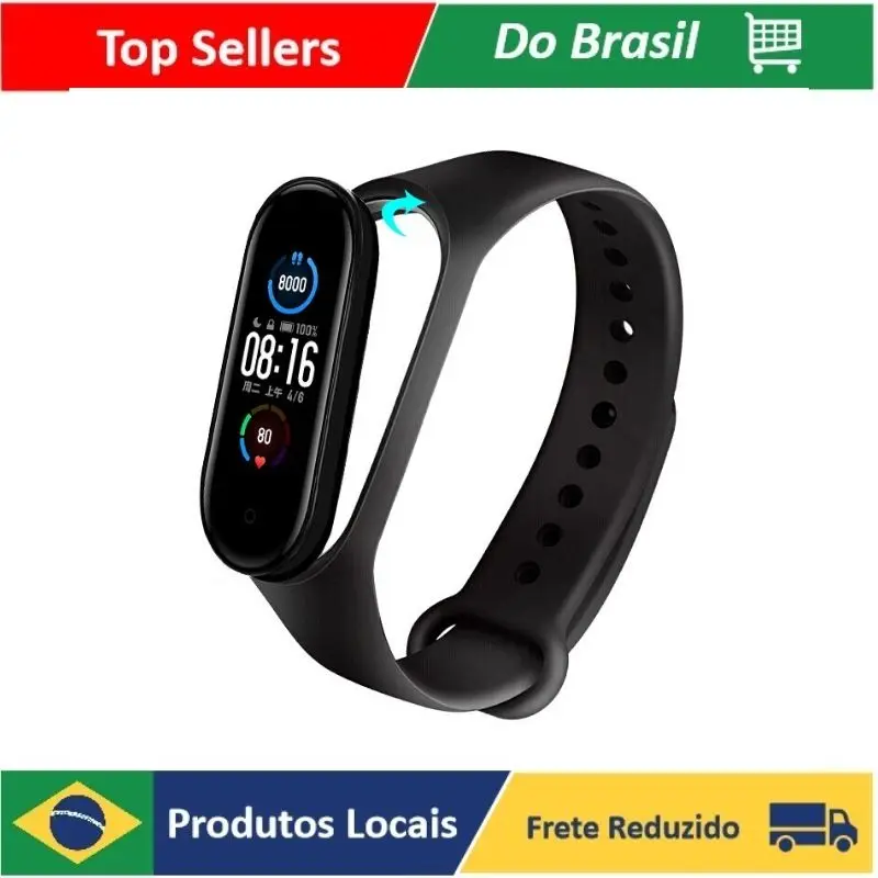 

Natal Relogio Mi 3/ 4 Mi Band Pulsera De Silicona De Alta Calidad Moda Promoções