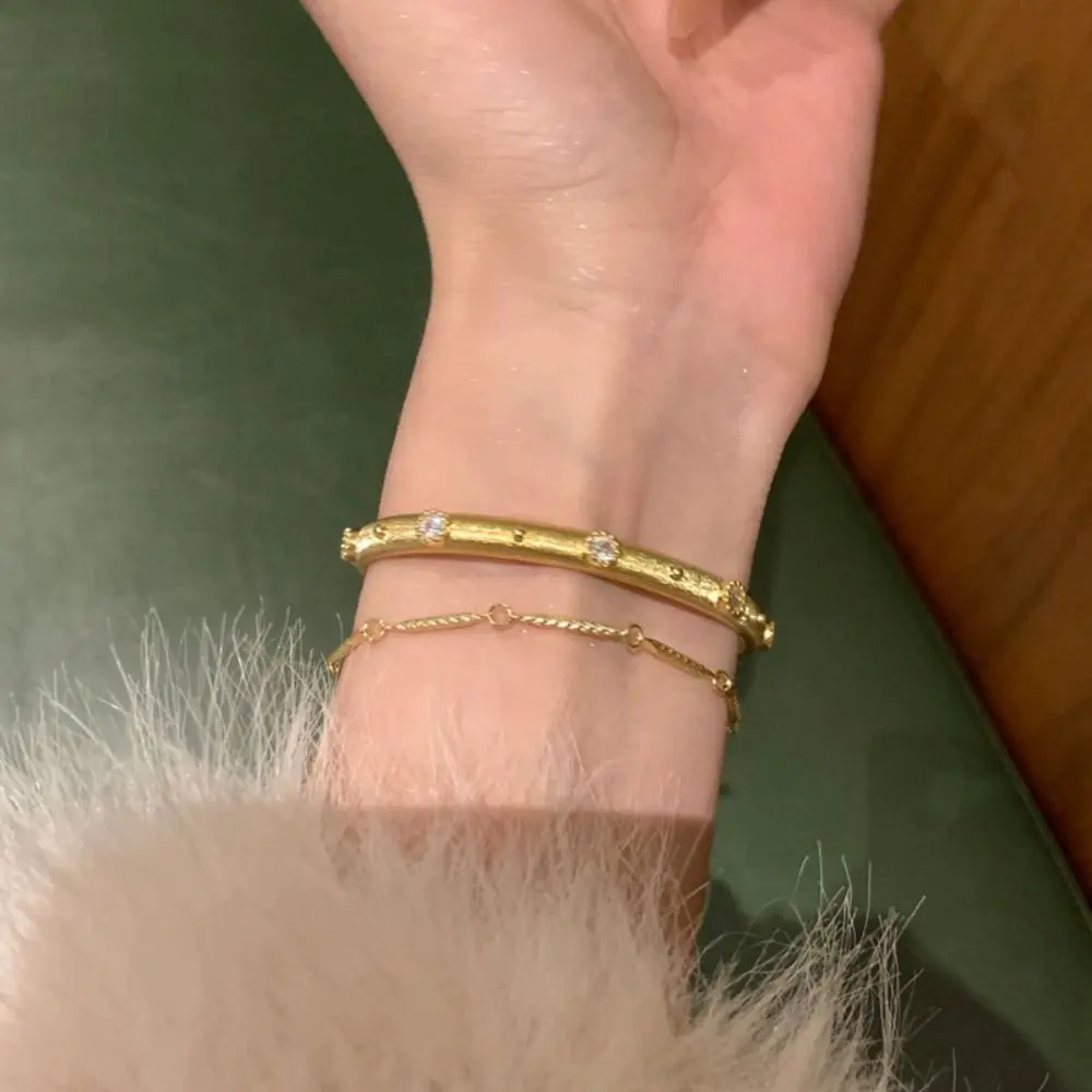 Матовый ремесленный итальянский матовый браслет винтажный уникальный из