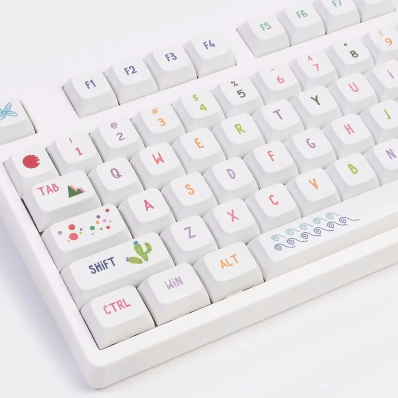 

Набор для механической игровой клавиатуры XDA Profile MX Switch DYE-SUB, 124 клавиш