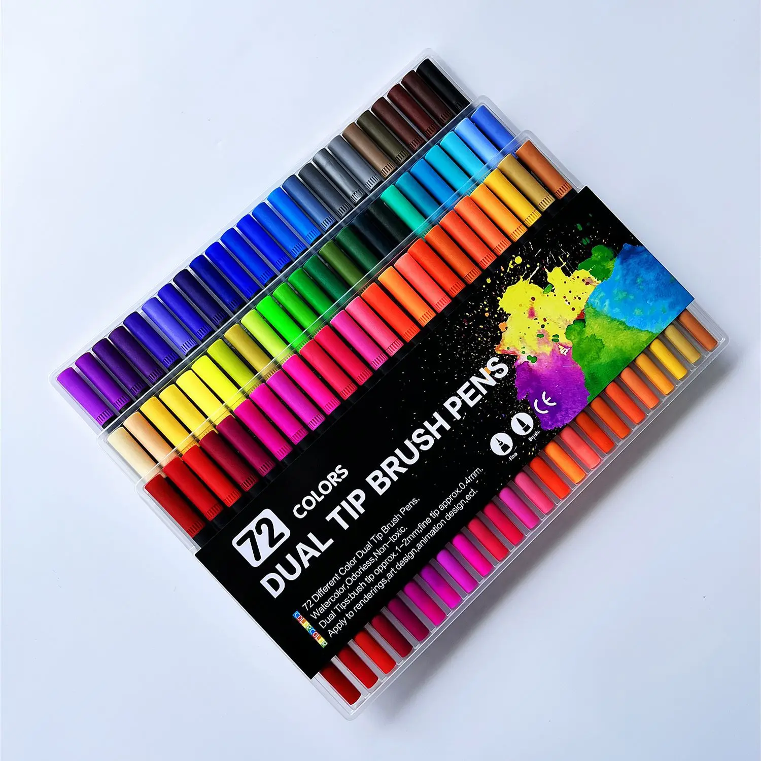 

Акварельные ручки, искусство, двойная головка, картина, дети, акварель, мягкая кисть, школьные принадлежности, большой объем, канцелярские принадлежности, граффити