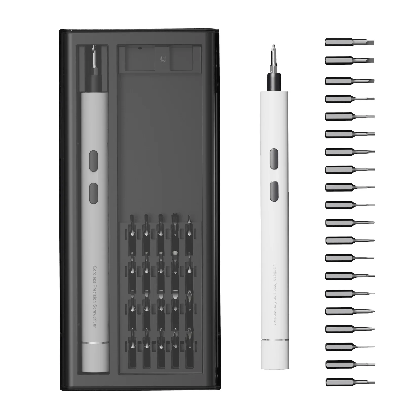 Прецизионная электрическая отвертка, легированная сталь, сверло, быстрая установка, отвертка, набор аксессуаров для обслуживания, электроинструмент