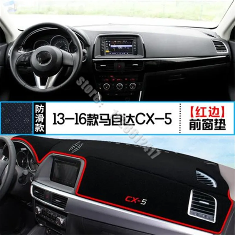 

for Mazda cx-5 cx5 2013-2016 Car center console workbench light-proof pad dashboard cover dashboard mat Car styling