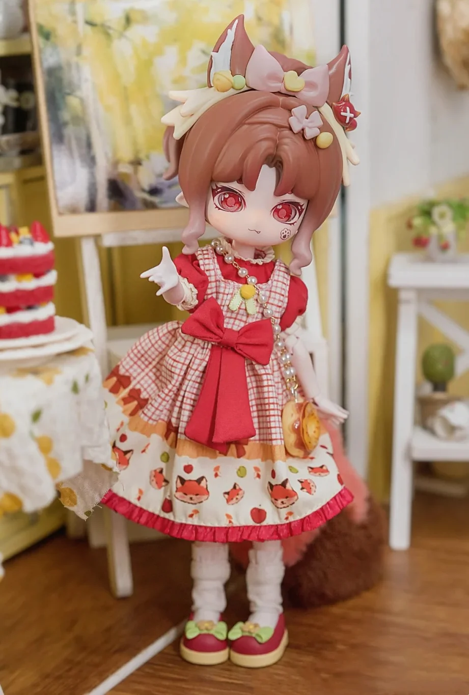  6-12 лет lolita child Luo Jiujiu Волшебный лес Bjd кукла 12 очков | AliExpress