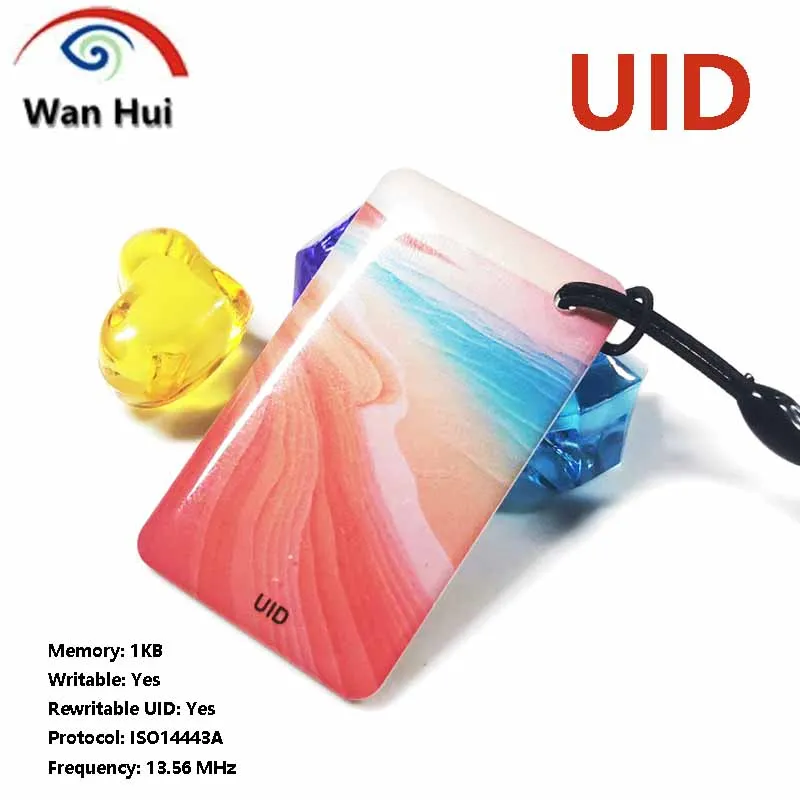 

RFID перезаписываемый брелок UID 13,56 МГц