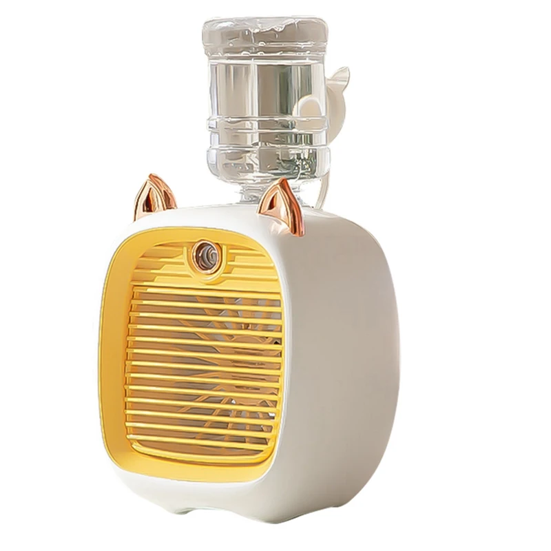 

Мини-кондиционер Настольный портативный с функцией очистки и увлажнения воздуха, 1200 мАч