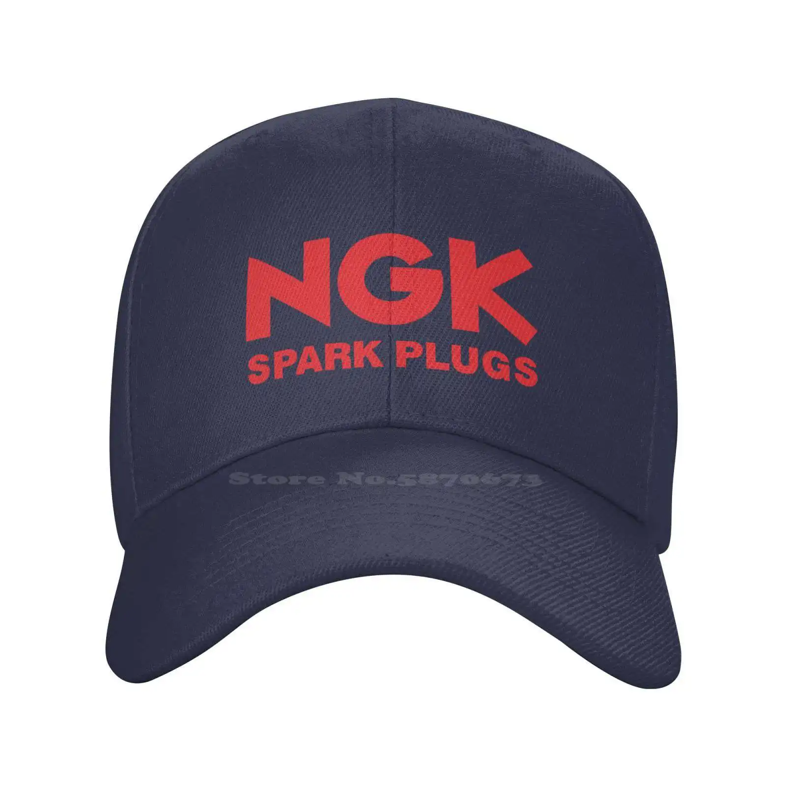 

NGK Logo Printed Graphic Brand Logo High-quality Denim cap Knitted hat Baseball cap