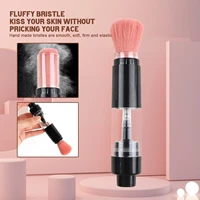 refillable powder brush makeup artificial fiber cosmetic powder blush foundation brushes large dense tool soft bristle disp a9e6