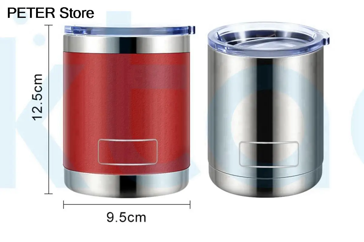 10oz 304 Stainless Steel Water Cup Yetys Portable Tumbler Mug Coffee Botella Double Wall Car Vacuum Flask beer Garrafa Low ball - купить по