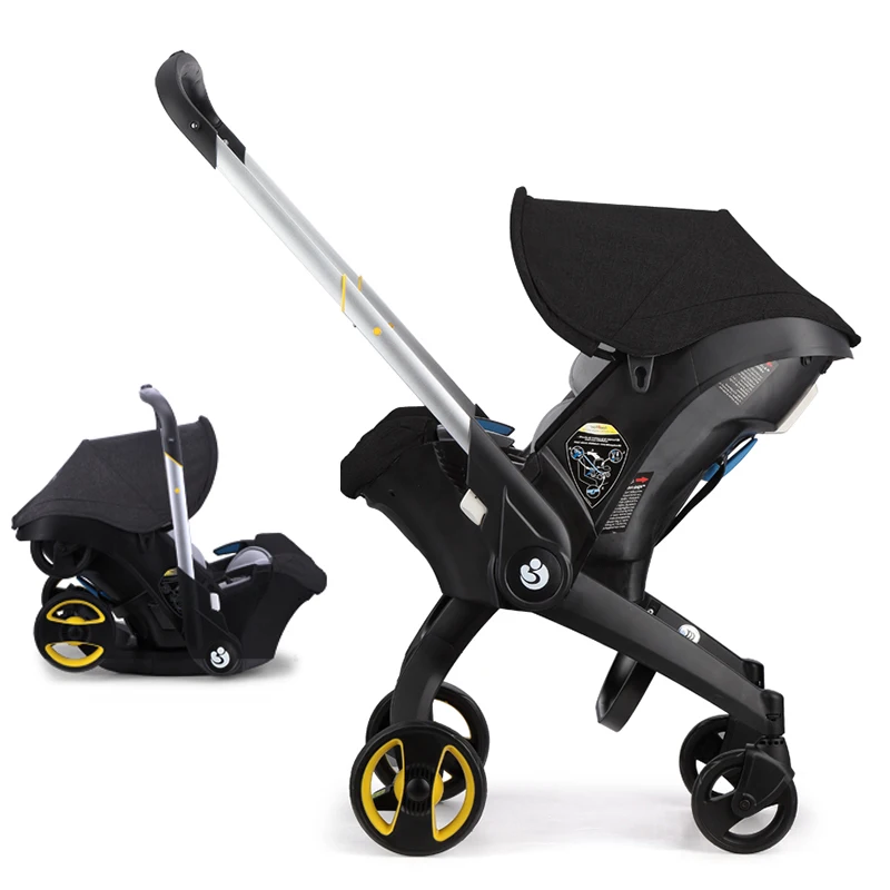 Luxury Baby Stroller 4 in 1 Trolley Newborn Baby Car Seat Stroller Travel Pram Stoller Baby Bassinet Pushchair Carriage Basket enlarge