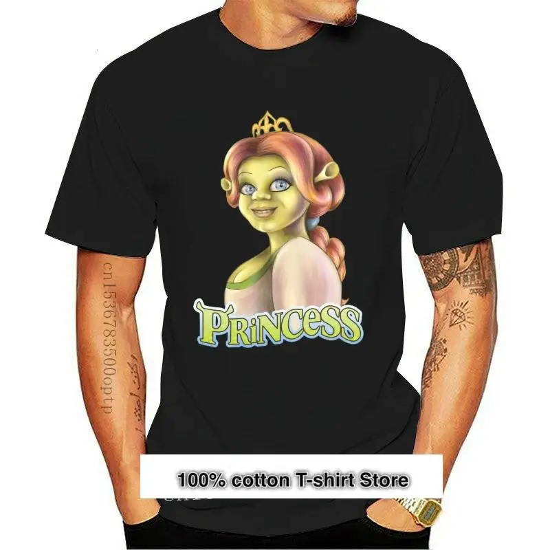 

Camiseta de Princess Fiona para hombre, ropa, Шрек