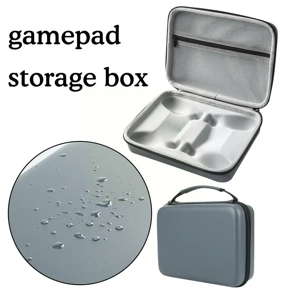 

Dual Controller Carrying Case for Sony PS4 PS5 DualSense Gamepad Hard EVA Storage Bag Shockproof Waterproof Travel Carry Ca R3M2