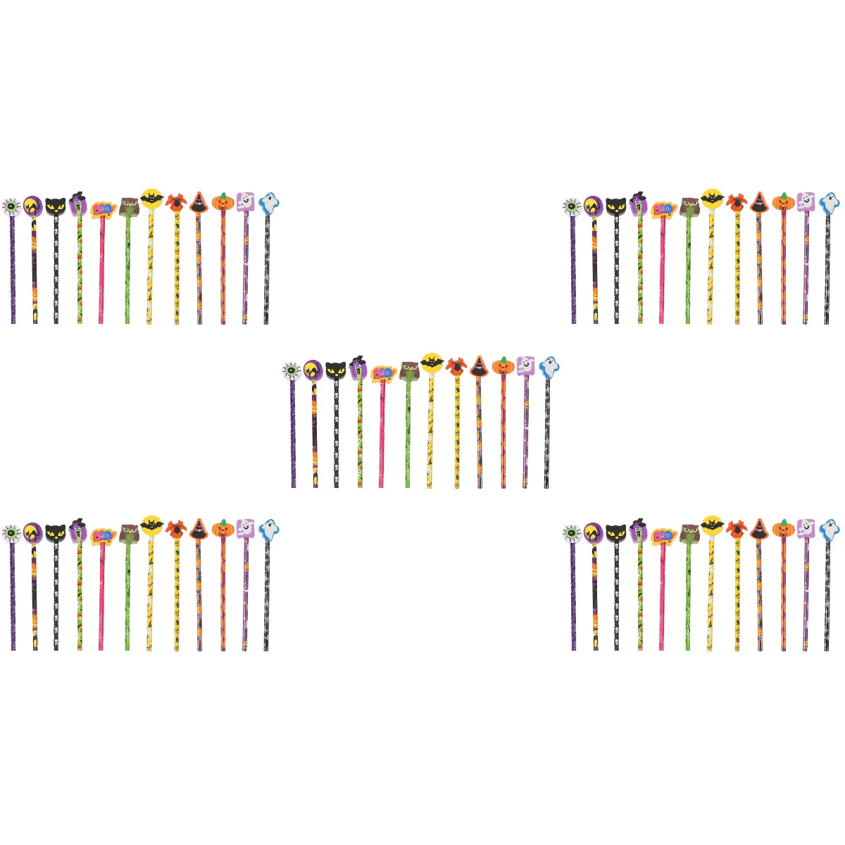 

60 Pcs Pencils with Erasers Kids Drawing Pencils Wooden Writing Pencils Party Gifts