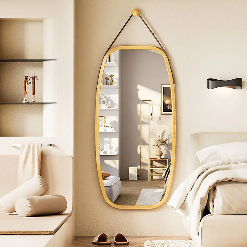 

European Bathroom Mirror Wall Wear Mirror Nordic Decorative Round Mirror Wall Hanging Cosmetic Mirror Home Decor Wall Mirror