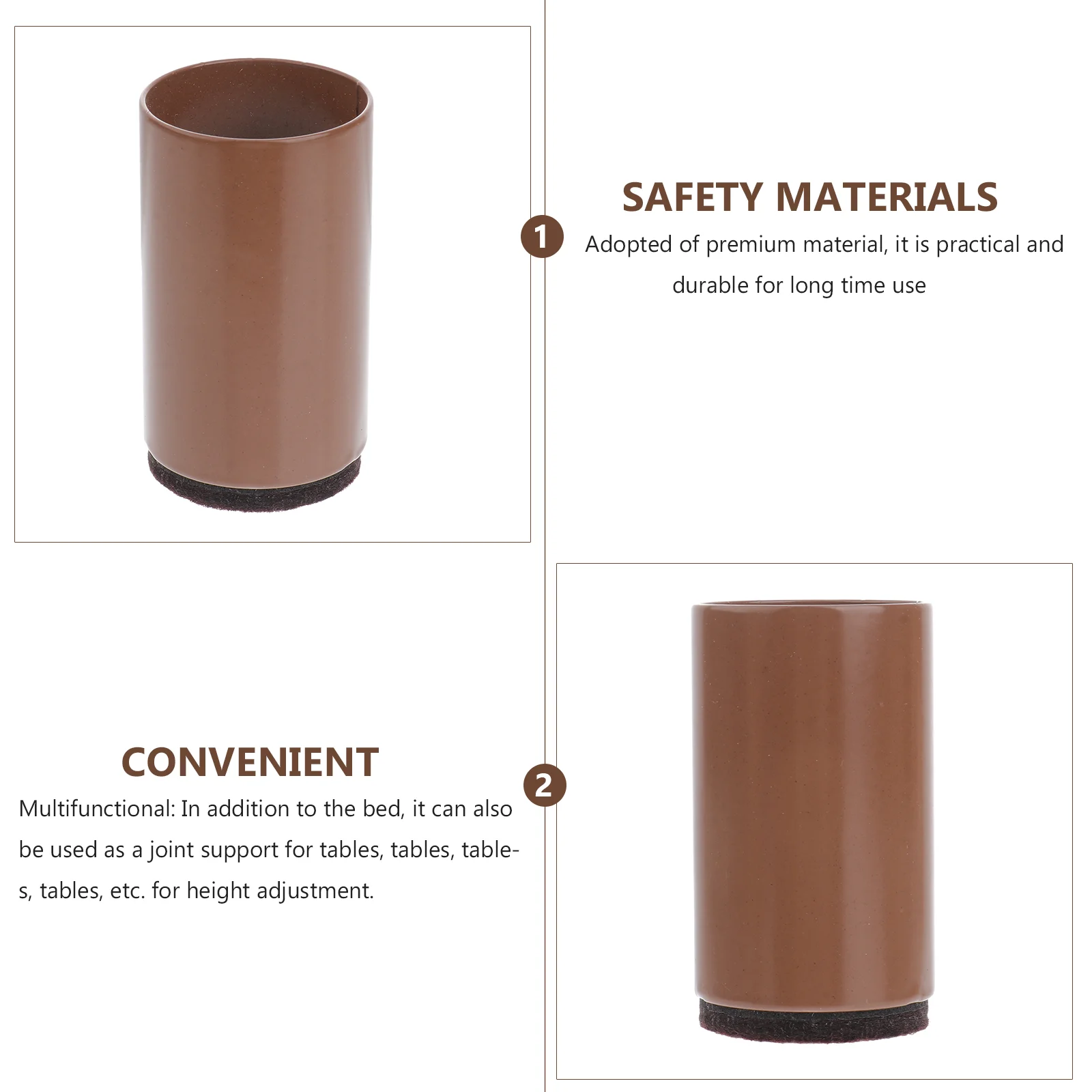 2 шт. коврик для стола стула ножки рукав подставка кровати круглая ножка