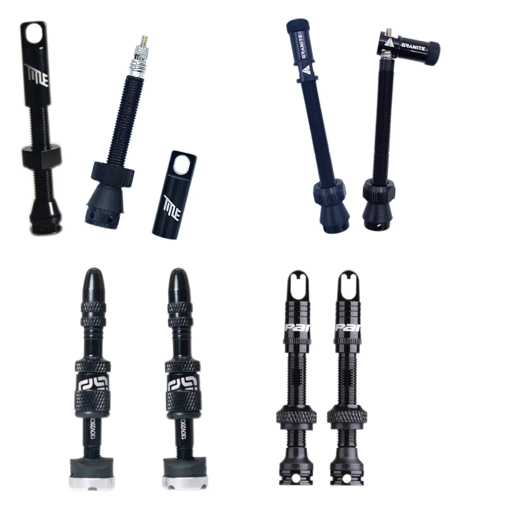 Комплект бескамерных клапанов для велосипеда