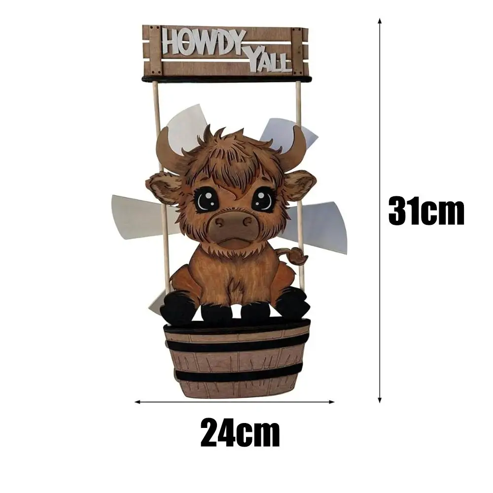 Новые Ветряные Блесны С Мультяшными Животными Уличные Подвесные Мельницы