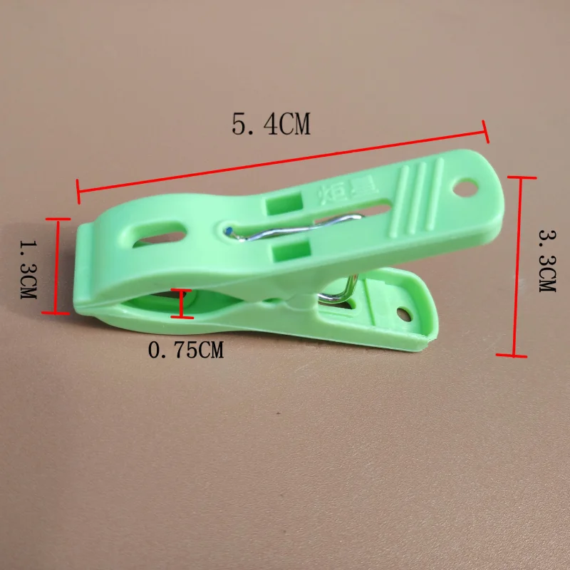 24 шт. пластиковые прищепки для белья с защитой от ветра |