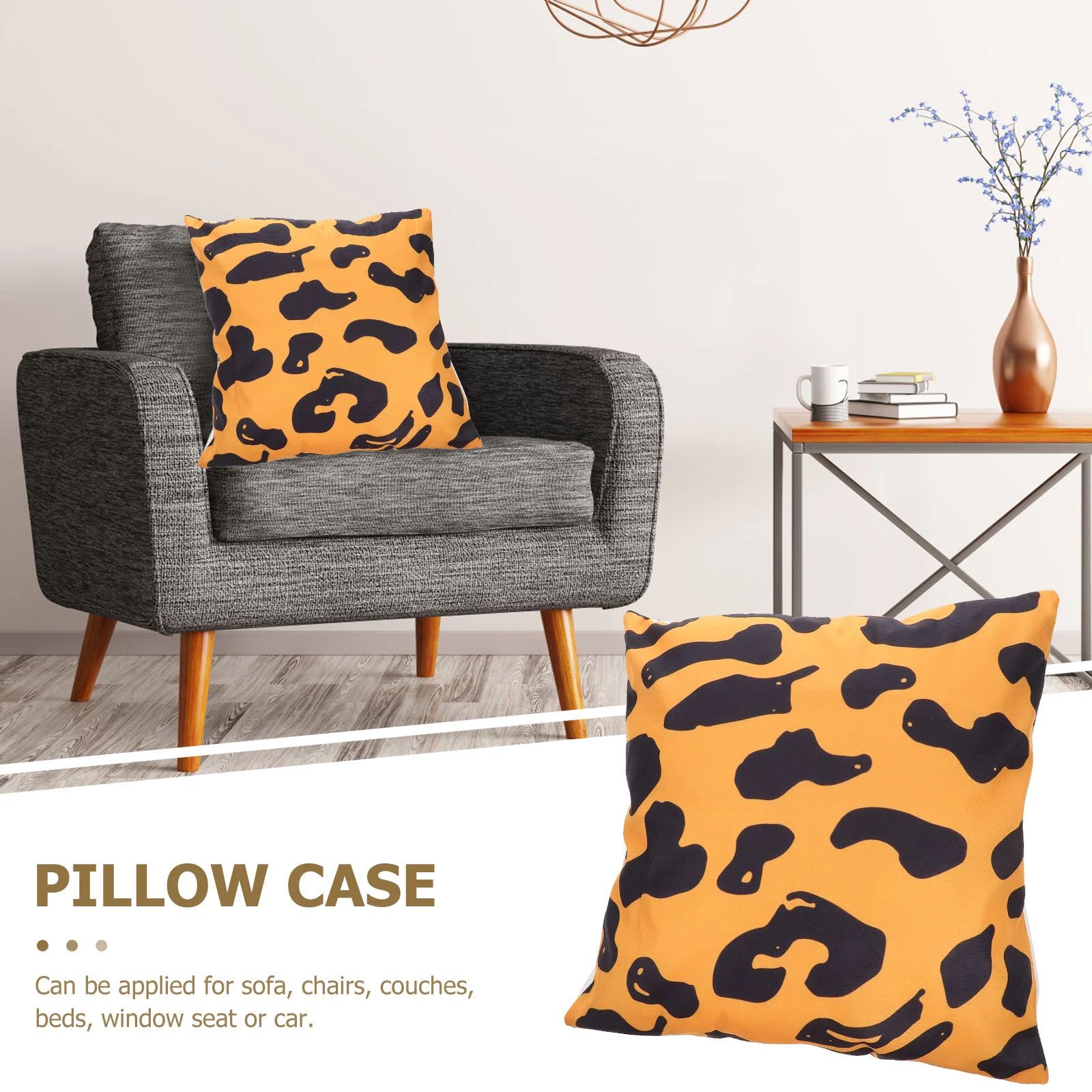 

Pillow Throw Cover Covers Zebra Prints Cushion Sofa Pillowcase Cases Decorative Square Protector Pillowcases Case