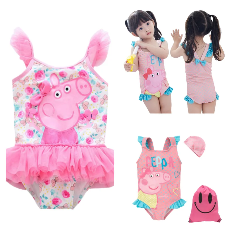 

Детский слитный купальник «Свинка Пеппа» для девочек