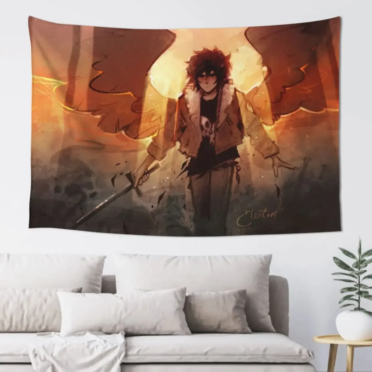 Гобелен Ограничитель смерти Декоративные настенные фрески Декор комнаты для