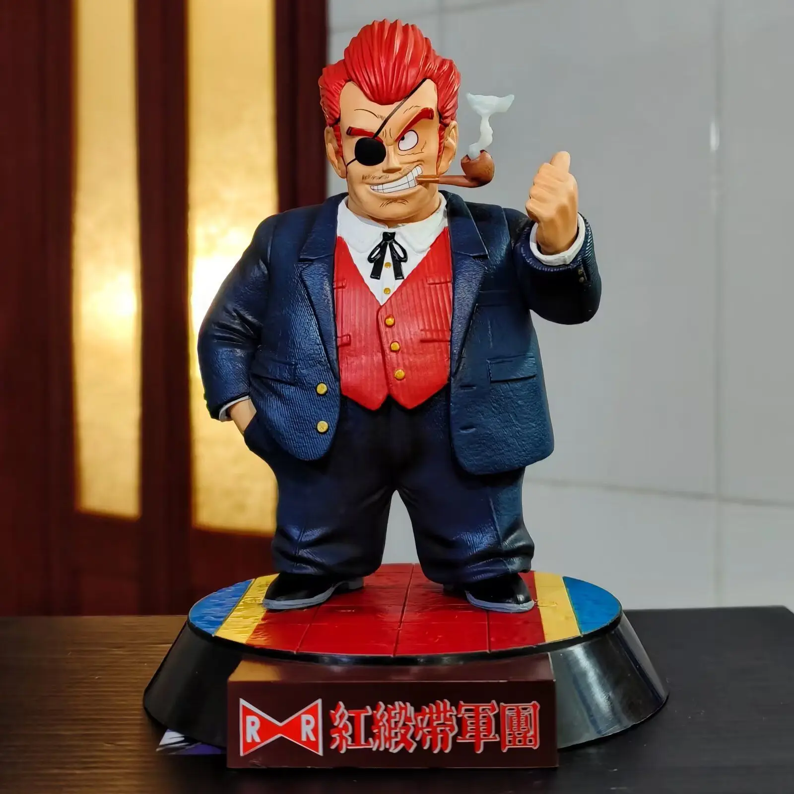 Фото Новый Dragon Ball аниме фигурка RedDelicious Yajirobe периферийная модель сцена статуя украшения для рабочего стола подарки на день рождения игрушка №4