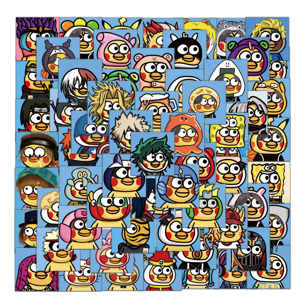 62 Шт. Маленькие Черные Наклейки С Курицей Son Cai Xu Kun You Are Too Beautiful Ikun Little Yellow Chicken Avatar