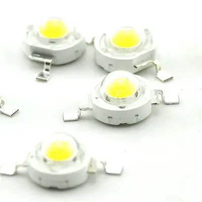 

10pcs 1W Pure White SMD LED Beads NEW GOOD QUALITY