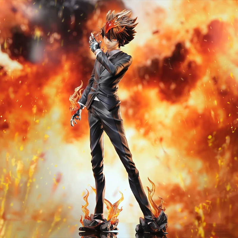 Фото 27 см Katekyou Hitman REBORN! Аниме-фигурка Савады Цунайоши Reborn! Фигурки-модели Хибари Кёя/Хибёрд/Рокудо Мукоро №2